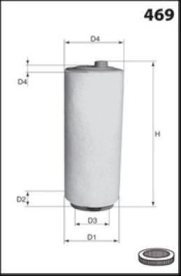 LUCAS LFAF164 - Filtre à air droxauto.com