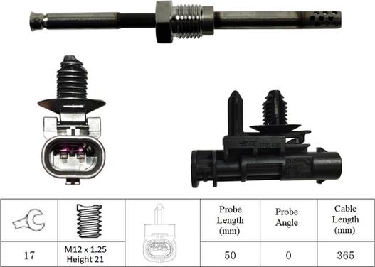 LUCAS LGS6055 - Capteur, température des gaz droxauto.com