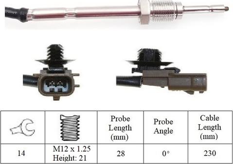 LUCAS LGS6089 - Capteur, température des gaz droxauto.com