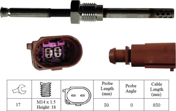 LUCAS LGS7155 - Capteur, température des gaz droxauto.com