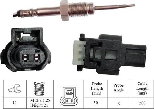 LUCAS LGS7244 - Capteur, température des gaz droxauto.com