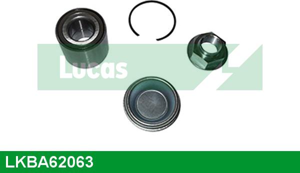 LUCAS LKBA62063 - Kit de roulements de roue droxauto.com