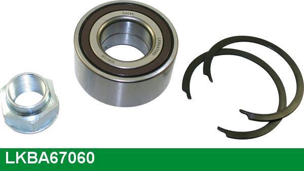 LUCAS LKBA67060 - Kit de roulements de roue droxauto.com