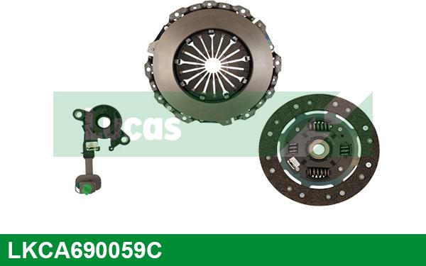 LUCAS LKCA690059C - Kit d'embrayage droxauto.com