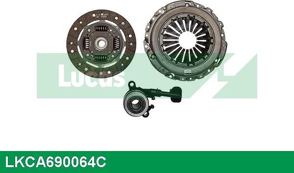 LUCAS LKCA690064C - Kit d'embrayage droxauto.com