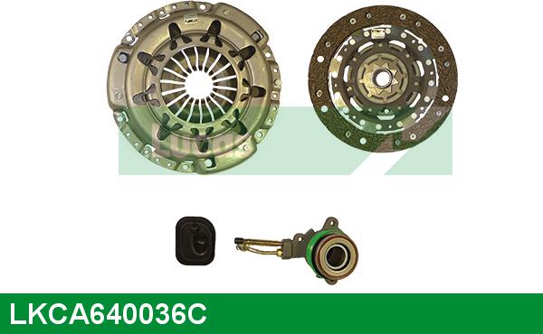 LUCAS LKCA640036C - Kit d'embrayage droxauto.com
