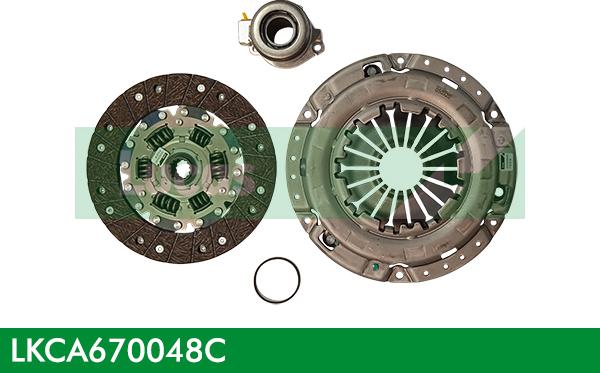 LUCAS LKCA670048C - Kit d'embrayage droxauto.com