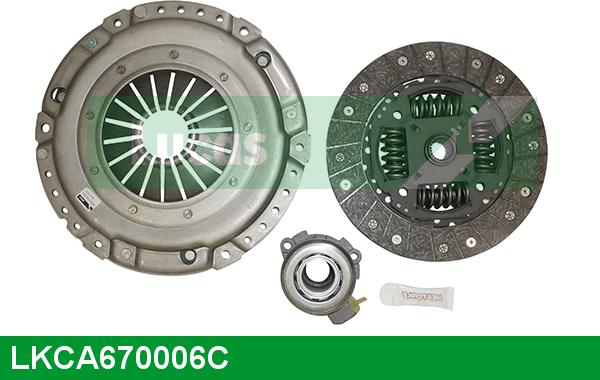 LUCAS LKCA670006C - Kit d'embrayage droxauto.com