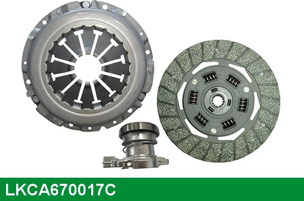 LUCAS LKCA670017C - Kit d'embrayage droxauto.com