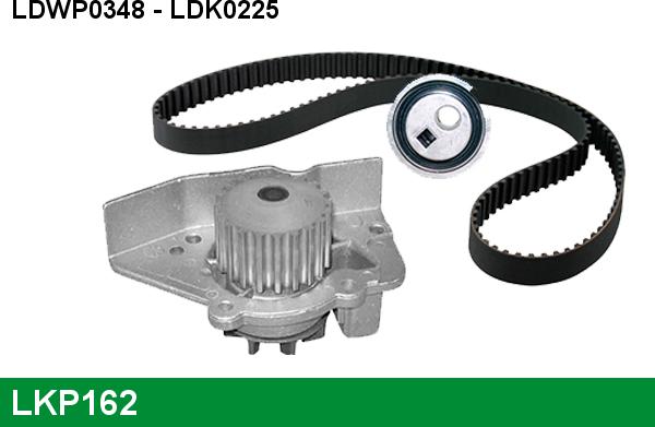 LUCAS LKP162 - Pompe à eau + kit de courroie de distribution droxauto.com