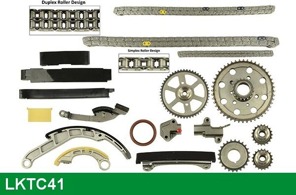 LUCAS LKTC41 - Kit de distribution par chaîne droxauto.com