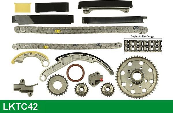LUCAS LKTC42 - Kit de distribution par chaîne droxauto.com