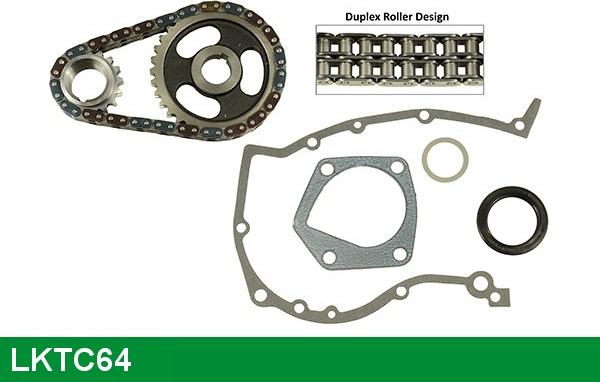 LUCAS LKTC64 - Kit de distribution par chaîne droxauto.com