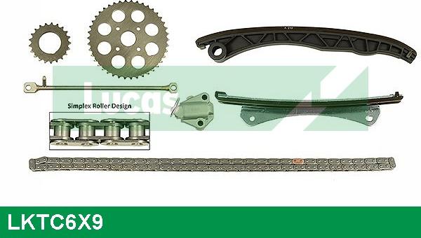 LUCAS LKTC6X9 - Kit de distribution par chaîne droxauto.com