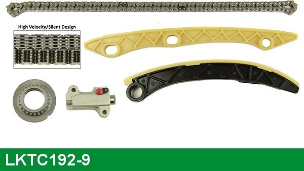 LUCAS LKTC192-9 - Kit de distribution par chaîne droxauto.com