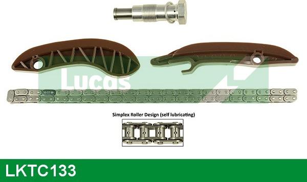 LUCAS LKTC133 - Kit de distribution par chaîne droxauto.com