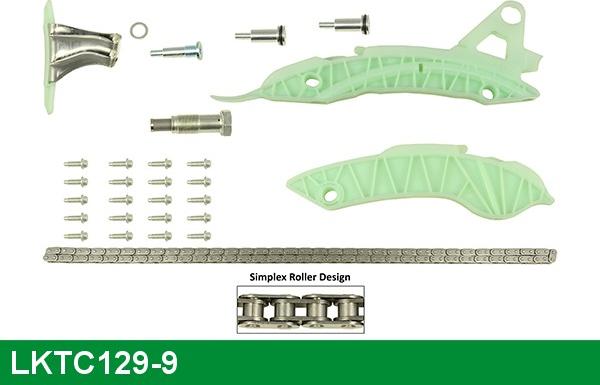 LUCAS LKTC129-9 - Kit de distribution par chaîne droxauto.com