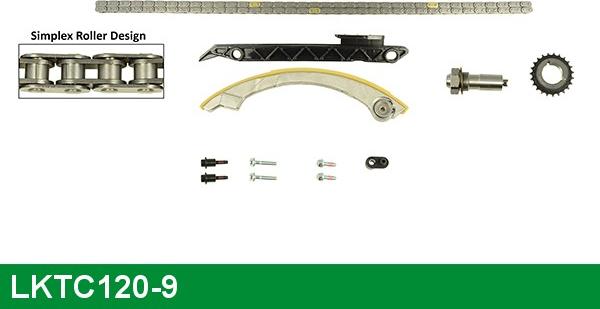 LUCAS LKTC120-9 - Kit de distribution par chaîne droxauto.com