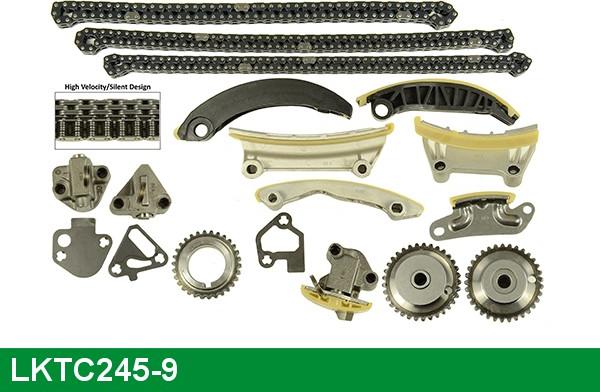 LUCAS LKTC245-9 - Kit de distribution par chaîne droxauto.com