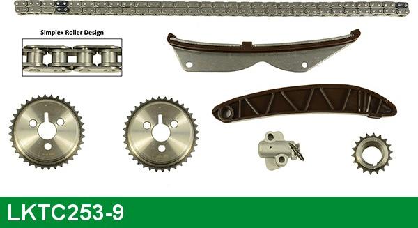 LUCAS LKTC253-9 - Kit de distribution par chaîne droxauto.com