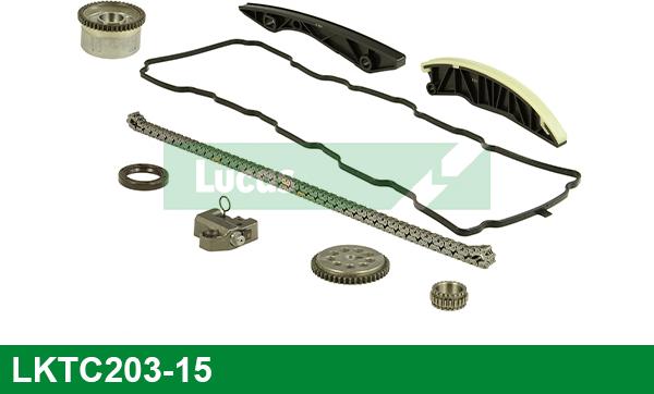 LUCAS LKTC203-15 - Kit de distribution par chaîne droxauto.com
