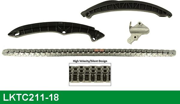 LUCAS LKTC211-18 - Kit de distribution par chaîne droxauto.com