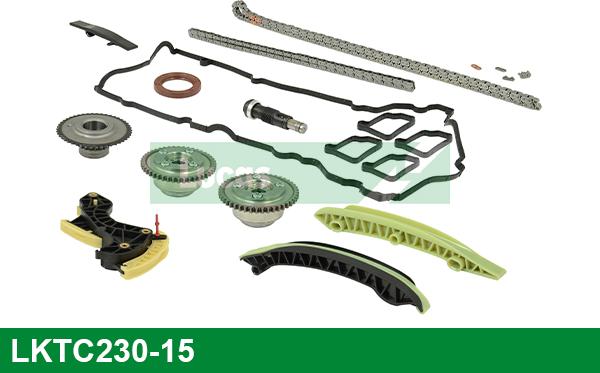 LUCAS LKTC230-15 - Kit de distribution par chaîne droxauto.com