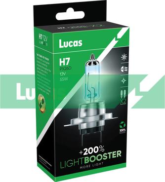 LUCAS LLXH7200TR - Ampoule, projecteur longue portée droxauto.com