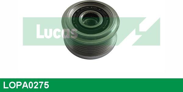 LUCAS LOPA0275 - Poulie, alternateur droxauto.com