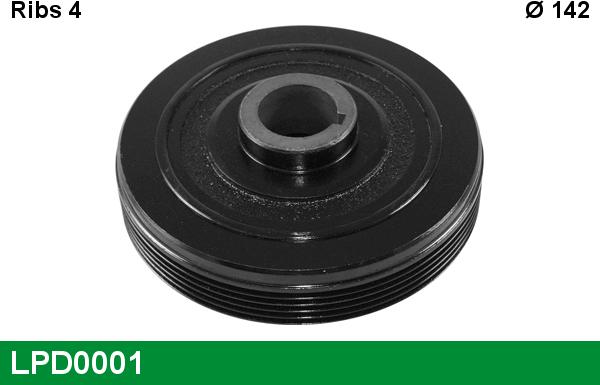 LUCAS LPD0001 - Roulement, coupelle de suspension droxauto.com