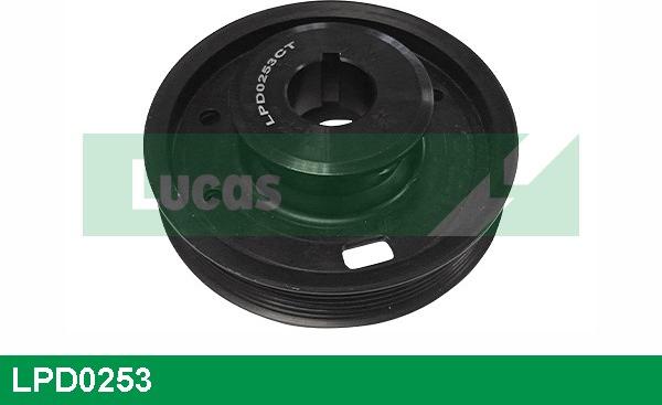 LUCAS LPD0253 - Poulie, vilebrequin droxauto.com