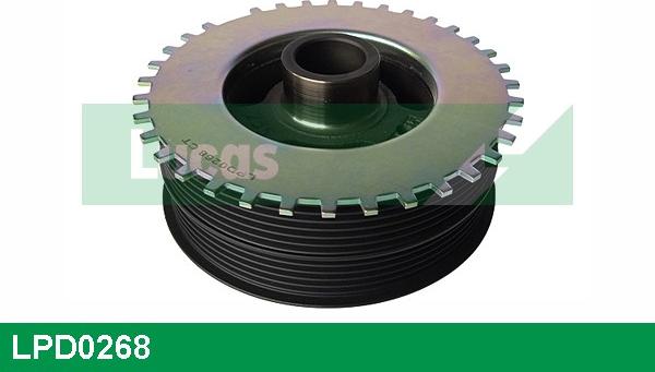 LUCAS LPD0268 - Poulie, vilebrequin droxauto.com