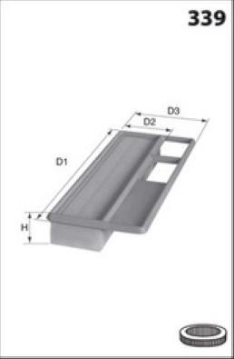 Lucas Filters LFAF664 - Filtre à air droxauto.com