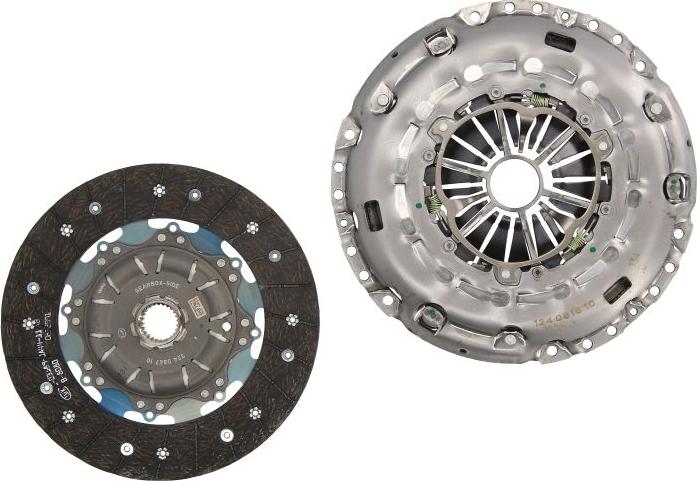 LUK 624 4011 09 - Kit d'embrayage droxauto.com