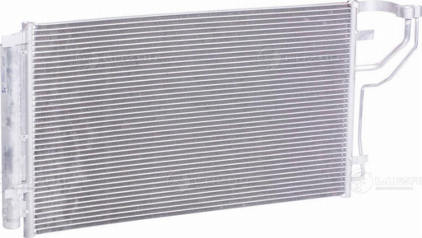 Luzar LRAC 08125 - Condensateur, climatisation droxauto.com