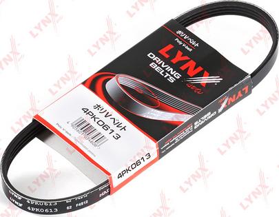 LYNXauto 4PK0613 - Courroie trapézoïdale à nervures droxauto.com