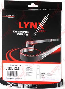 LYNXauto 65BL12.7 - Courroie de distribution droxauto.com