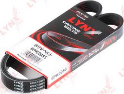 LYNXauto 6PK0985 - Courroie trapézoïdale à nervures droxauto.com
