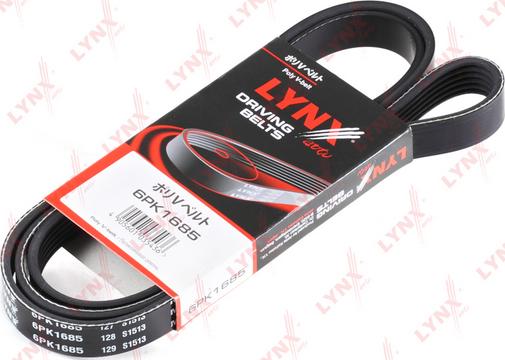 LYNXauto 6PK1685 - Courroie trapézoïdale à nervures droxauto.com