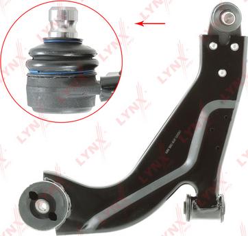 LYNXauto C5099L - Bras de liaison, suspension de roue droxauto.com