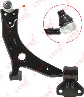 LYNXauto C5350R - Bras de liaison, suspension de roue droxauto.com