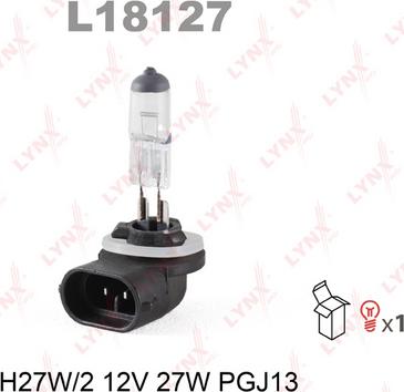 LYNXauto L18127 - Ampoule, projecteur antibrouillard droxauto.com