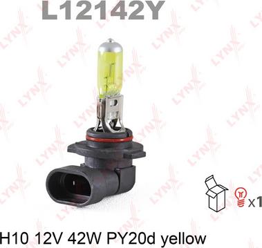 LYNXauto L12142Y - Ampoule, projecteur antibrouillard droxauto.com