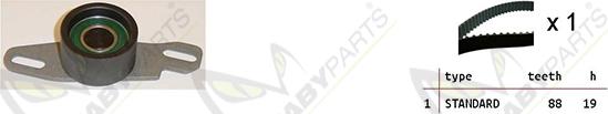 Mabyparts OBK010141 - Kit de distribution droxauto.com