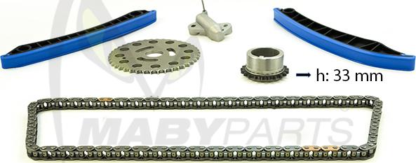 Mabyparts OTK031115 - Kit de distribution par chaîne droxauto.com