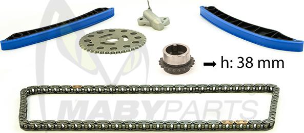 Mabyparts OTK032115 - Kit de distribution par chaîne droxauto.com