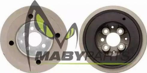 Mabyparts PV93091O - Poulie, vilebrequin droxauto.com
