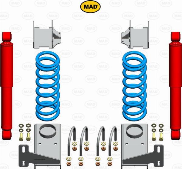 MAD SD-198190 - Jeu de suspensions, ressorts droxauto.com