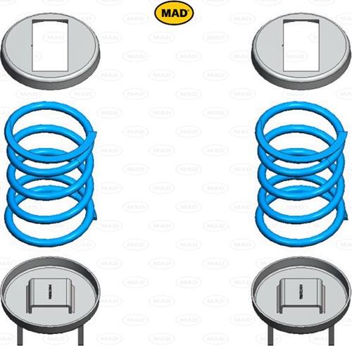 MAD HV-098200 - Jeu de suspensions, ressorts droxauto.com