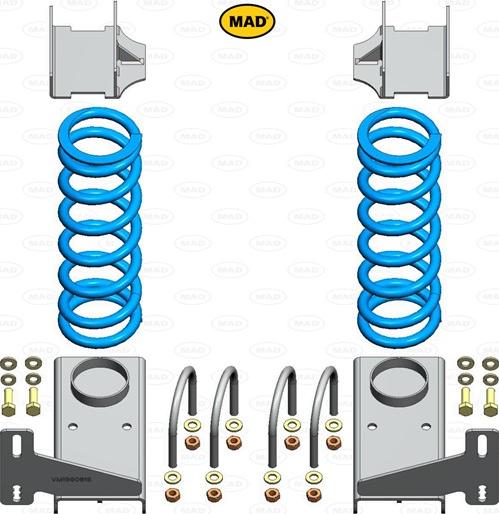 MAD HV-198190 - Jeu de suspensions, ressorts droxauto.com